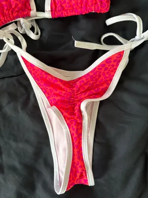 Pink & Red Swimsuit Size M thumbnail 2