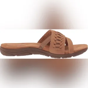 NWOT * EASY SPIRIT Linley Slide Sandals in Cognac - Size 6.5 thumbnail 15
