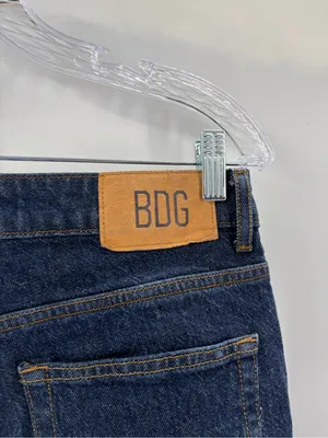 Urban outfitters BDG women’s dark blue mid rise skinny denim jeans size 28 thumbnail 8