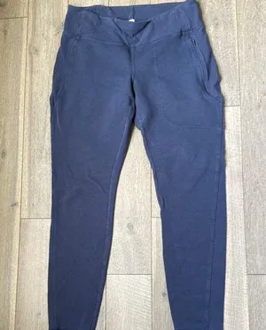 Columbia Blue Track Pants Slim Fit thumbnail 1
