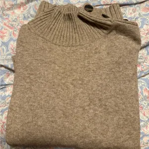 Women's Margarita Tunic Sweater Button Shoulder Size Large thumbnail 2