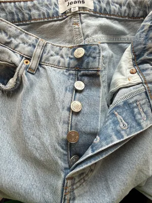 Reformation Cynthia High Rise Straight Jeans thumbnail 7