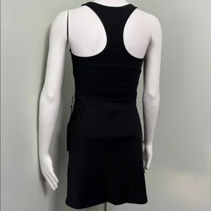 NWT Girlfriend Collective Paloma Black Racerback Dress Small thumbnail 8