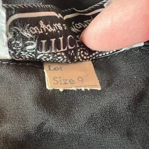 Stitches by Marjorie de Martino 80’s black sheer button up blouse size 9 thumbnail 6