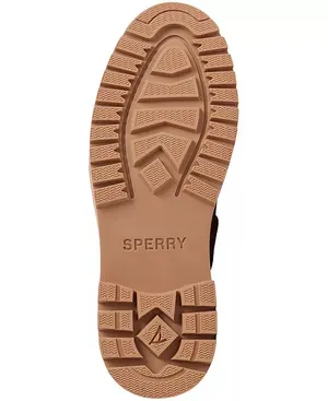 Sperry AO 2-Eye Lug Boat Shoes Tan Bronzer Women’s Size 9.5 Platform Leather thumbnail 5