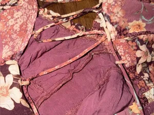 Rare Altar'd State Billy Patchwork Maxi Dress Floral $148 spring summer party thumbnail 11