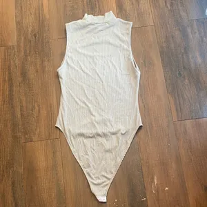 ❤️Cider Gray Sleeveless Bodysuit thumbnail 3