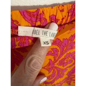 Abel the Label Anthropologie Tiered Maxi skirt size XS thumbnail 3