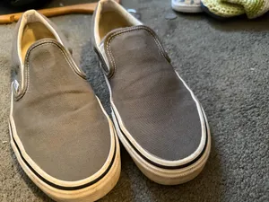 Grey Vans Slip-On Women’s9.5  thumbnail 4