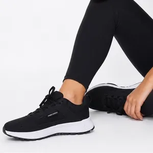 Under Armour Essential Heritage Black White Sneakers Women's Size 8 thumbnail 1