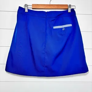 Lady Hagen Navy Blue Golf Skort‎ Brocade Trim Women’s Size 6 thumbnail 2