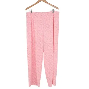 Charter Club Intimates Pajama Pants Womens XL Light Pink Ditsy Floral Print thumbnail 2