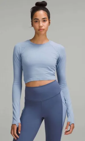 Lululemon Swiftly Tech Cropped Long-Sleeve Shirt 2.0 thumbnail 1