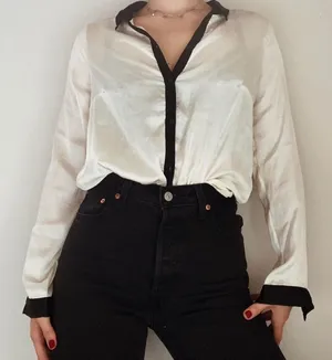 Button Down H&M top  thumbnail 1