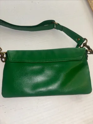 Jaye Hersh Bags | Green Hollywood Intuition By Jaye Hersh Faux Leather Shoulder thumbnail 4