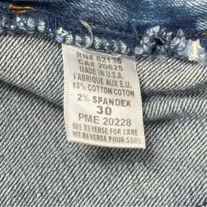 Y2K Vintage Marciano Low Rise Capri Jeans Stretch W30 thumbnail 7