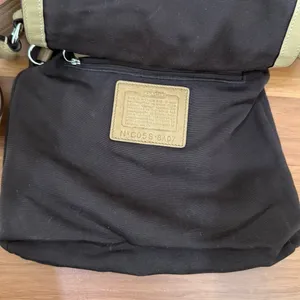 Vintage COACH 8A07 Soho Flap Butter Beige Soft Leather Messenger Shoulder Bag thumbnail 14