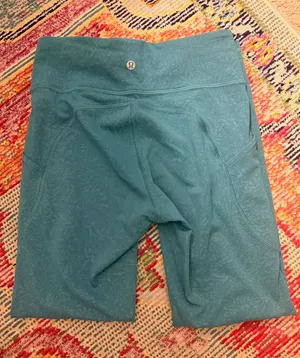Teal Lululemon Leggings thumbnail 1