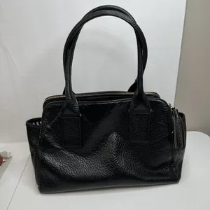 Kate Spade Lydia Southport Ave Shoulder Bag Large New York Black Pebbled Leather thumbnail 7