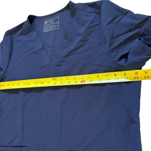 FIGS Casma Three Pocket Scrub Top Navy Blue Womens XL thumbnail 7