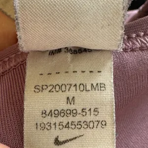Nike Dri-FIT Swoosh Medium Support Racerback Sports Bra Mauve Pink 849699-515 M thumbnail 7