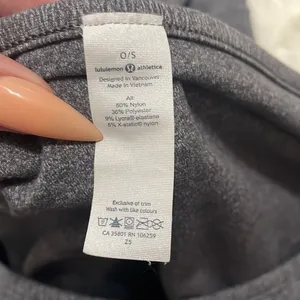 Lululemon Heathered Gray Oversized Sage Scarf Rulu Loungewear Athleisure Cozy thumbnail 5