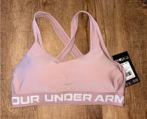 Under Armour Sports Bra Pink thumbnail 1