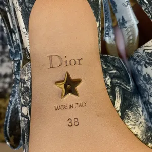 Christian Dior Toile de Jouy Slingback Sweet-D Pumps size 38 thumbnail 7