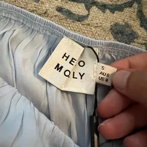 Hello Molly Danced Until Four Crop Top Steel Blue 4‎ thumbnail 12