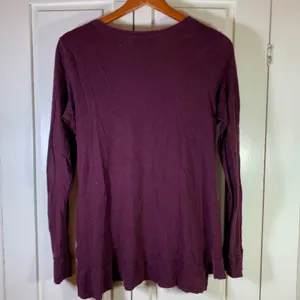 American Eagle Outfitters Womens Purple Cotton Button Front Cardigan Size M thumbnail 8