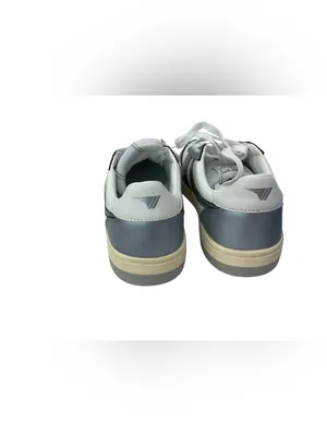 NWOT Gola Hawk II Metallic Sneakers in White/Silver thumbnail 9