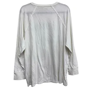 Aerie‎ Warm Wishes Graphic Long Sleeve Tee L White Mountain Graphic Lounge Top thumbnail 3