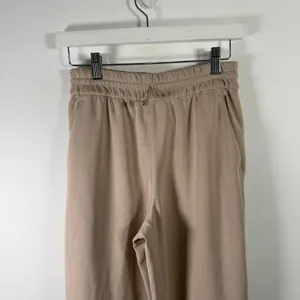 Lululemon Softstreme High Rise Relaxed Straight Leg Pant Beige Tan READ Womens 4 thumbnail 3