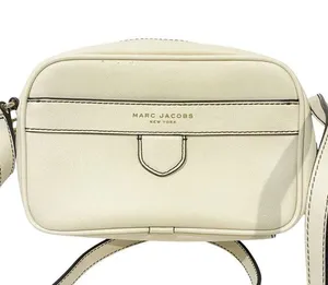 MARC JACOBS Liaison Crossbody Bag In Marshmallow White Leather thumbnail 1
