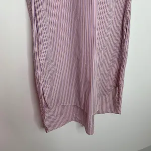 Sandro Striped Ruffled Cotton Rose Shirt Midi Dress Womens 2 thumbnail 5