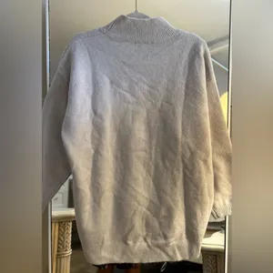 NEW Light Gray Gloria Jeans Oversized Sweater S thumbnail 3