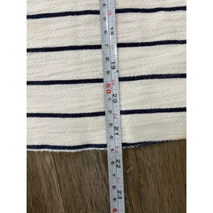 Anthropologie Postmark Striped Ruffle Sleeve Top Womens Medium thumbnail 4