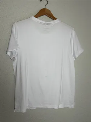 NEW Life Is Good White Tee Mahjong Tile Graphic Sleep Top Get Your Mahj On thumbnail 8