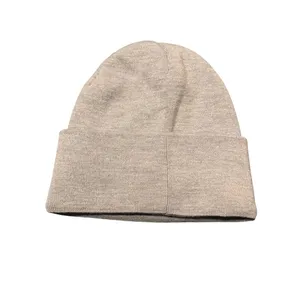 Lululemon Warm Revelation Beanie Hat Grey Neon Yellow Logo Merino‎ Wool Winter thumbnail 4