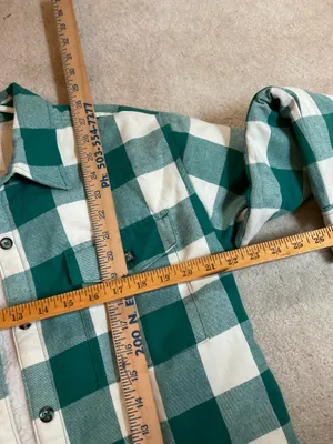 Natural Reflections Shacket Sherpa buffalo flannel plaid thumbnail 8
