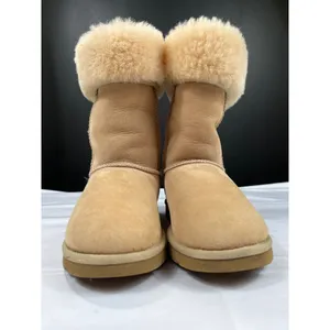Ugg Australia Womens Tan Short Sheepskin Boots Size 5 SKU 7374 thumbnail 6