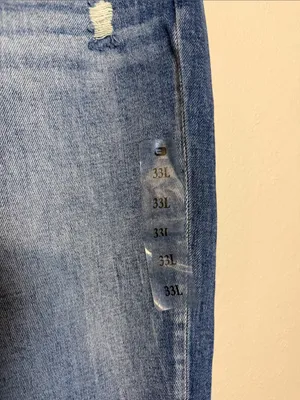 BKE Jeans Super Flare Billie Slim Fit High Rise Size 33X34 33 Long thumbnail 6