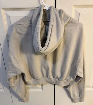 Levi’s Tan Cropped Hoodie thumbnail 3