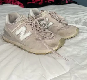 Pink New Balance 574 Sneakers thumbnail 1