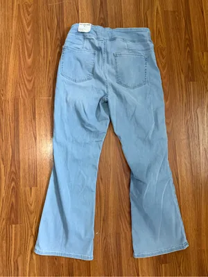 NWT We The Free In My Feelings Pull On Mid Rise Boot Crop Jeans Medium thumbnail 3