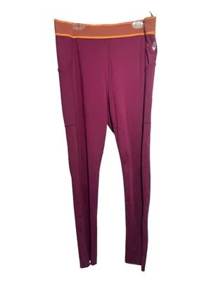 Free People Movement Purple and Orange High Waisted Workout Leggings thumbnail 3