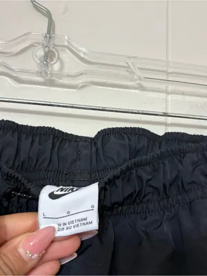 Nike NSW Street Woven Cargo Pants Women’s L Black Parachute Utility Y2K thumbnail 5