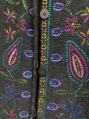 Embroidered jacket Gray Size M thumbnail 6