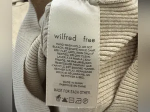 Aritzia WILFRED FREE‎ Bodycon Cut-Out Ribbed Eco Knit Mini Dress Large thumbnail 7