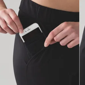 Lululemon On The Fly Pant 7/8 Ankle Black Size 4 thumbnail 4